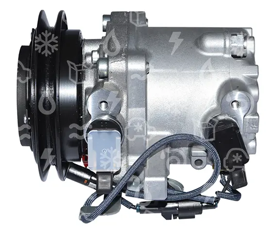 kompresor DENSO SV07E, KUBOTA, OEM 3C581-50062, 447220-5781